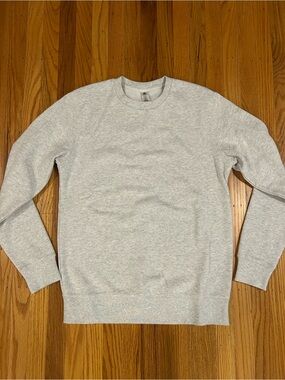 AS Colour Classic Crewneck Sweatshirt - Light Gray - SIZE SMALL (men’s)